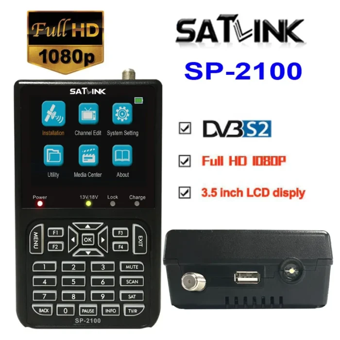 Satlink Sp-2100 Buscador de satélite