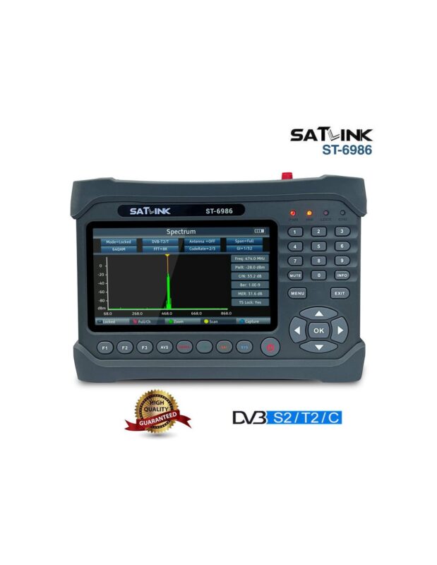 Satlink ST-6986 Medidor de campo