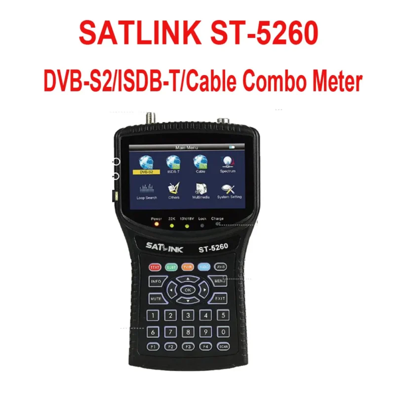 Satlink ST-5260 Medidor de campo